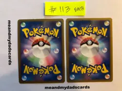 Pokemon Ninetales Japanese Holo 013/070 - NM - Game Freak - 1x - listing 113 - Image 3