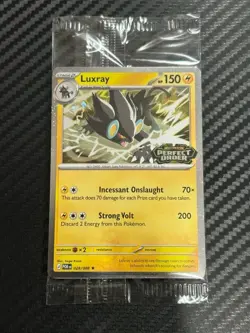 Pokemon Luxray 028/088 Perfect Order Stamped Promo Sealed NM - Image 1