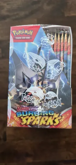 Pokemon Scarlet & Violet Surging Sparks Booster Box English 2024 Pikachu Latias - Image 4