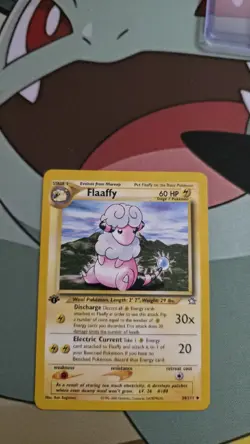 Pokemon TCG Flaaffy Neo Genesis 34/111 Regular 1st Edition Uncommon WOTC - Image 2