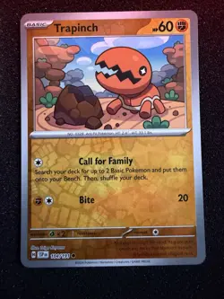 Trapinch #104/191 Surging Sparks 2024 Reverse holo Pokemon TCG - Image 1