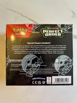 Pokemon Mega Evolution Perfect Order Booster Box Factory Sealed - Image 3