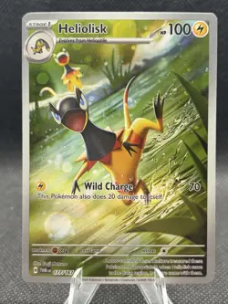 Heliolisk 177/167 Sv06 Pokemon Twilight Masquerade Illustration Rare Holo NM - Image 1
