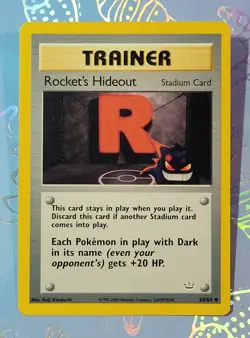 2000 Rocket's Hideout 63/64 Trainer Neo Revelations NM! - Image 1