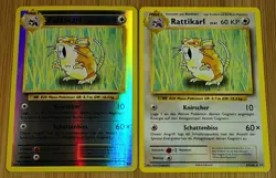 2er Set Rattikarl # 67/108 Reverse & Rare Evolution 2016 Pokemon DE Near Mint - Image 1