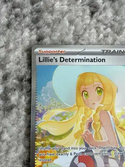 Pokemon Lillie's Determination 184/132 Mega Evolution Holo Trainer Pack Fresh NM - Image 2