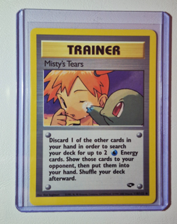MISTY'S TEARS (#118/132) Pokemon TCG Gym Challenge Vtg 2000 Regular NM - Image 1