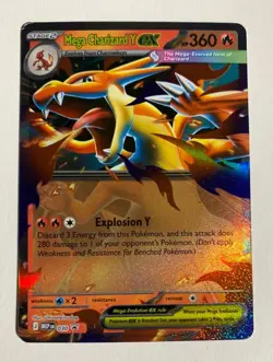 Pokemon TCG: Mega Charizard Y Tin | Black Star Promo #030 - Image 1
