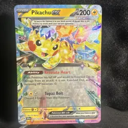 Pikachu ex - 57/191 - Pokemon TCG Surging Sparks - NM - Image 1