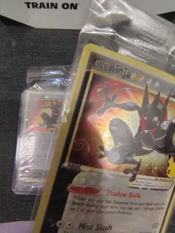 Pokemon Greninja Gold Star SWSH144 SEALED 2 SWIRLS 2 MAJOR HOLO BLEED, LOT OF 4 - Image 3