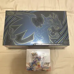 Pokemon Mega Charizard X ex Ultra Premium Collection & Surging Sparks Box-Sealed - Image 1