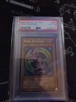 2002 YU-GI-OH! DARK MAGICIAN SDY-006 PSA 4 VG-EX - Image 1