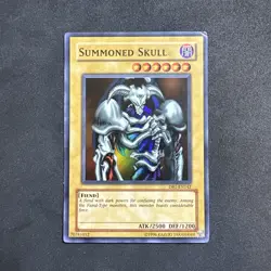 YuGiOh - Summoned Skull DB1-EN142 - Dark Beginning - Unlimited Super Rare - Image 1