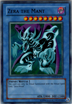 Zera The Mant PP01-EN011 Nm Yugioh - Image 1