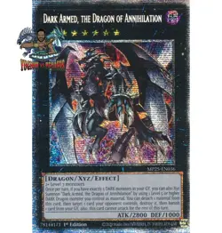 Yugioh! 1x Dark Armed, the Dragon of Annihilation MP25-EN036 Starlight Rare NM - Image 1