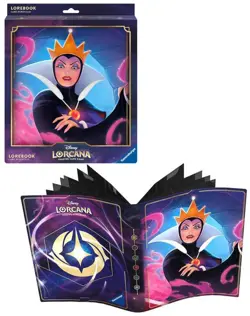 The Evil Queen Disney Lorcana Binder Portfolio 4 Pocket ✅ - Image 1