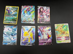 Pokemon TCG 7 Card Lot Eeveelutions Mixed - ALL NM - Image 1