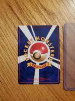 Erika's Tangela Japanese Gym Pokemon card old M/NM Condition - Image 3