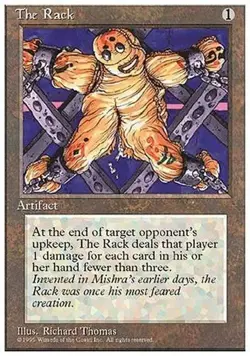 The Rack - Magic the Gathering Card - 4th Edition - Image 1