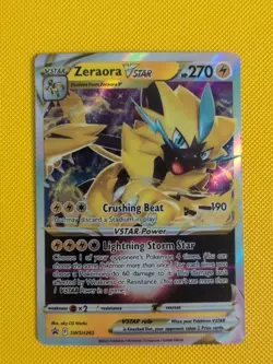 Zeraora VSTAR SWSH265 Promo Rare Pokemon Card - Image 1
