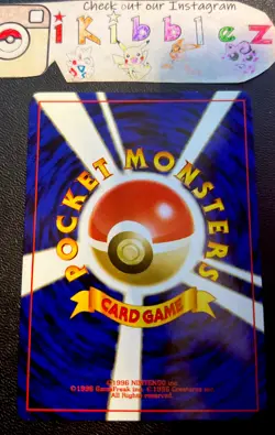 Japanese Slowpoke 079 NM Drooling Apple Tree Art Neo Genesis Pokemon Card! - Image 2