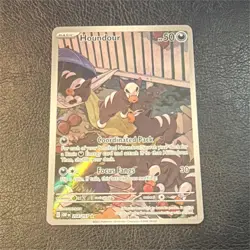 Pokemon Houndour 60/115 Unseen Forces Common Regular Basic 50 HP Card - Image 1