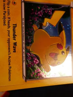 MP Pokemon PIKACHU Card XY BLACK STAR PROMO Set XY89 Holo Foil Collector Chest - Image 5