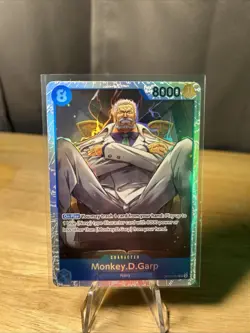 Monkey.D.Garp SR OP12-056 NM One Piece Card Game English - Image 1