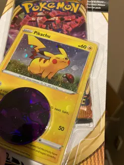 Pokemon Darkness Ablaze Error Holo Bleed Blister Pack Pikachu Promo SWSH039 NEW - Image 2