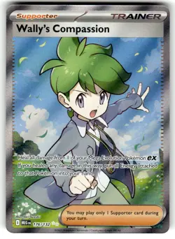 Pokemon TCG ME01: Mega Evolution #176/132 Wally's Compassion NM - Image 1