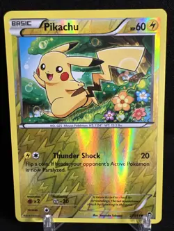 Pikachu 27/111 - Pokemon XY Furious Fists - Reverse Holo - Image 1