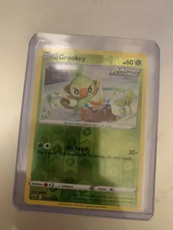 Pokemon TCG : Grookey 16/198 Reverse Holo Chilling Reign - Image 1