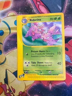 Pokemon - Nidorino - 55/147 - Uncommon - Aquapolis - LP - Image 1