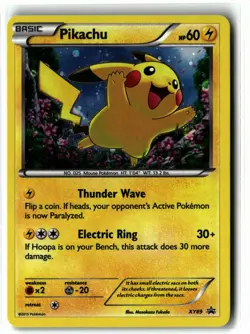 Pikachu (Collector Chest) ⭐ XY89 Holo Promo XY Promo Pokemon NM/LP - Image 1