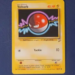 Voltorb 98/130 - Base Set 2 - Common Vintage WOTC Pokemon Card - NM - Image 1