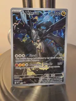 Pokemon N's Zekrom 031 Black Star Promo Card Ascended Heroes - Image 1