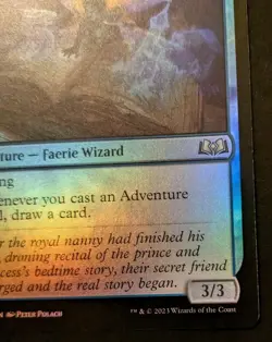 Storyteller Pixie 0313 WOE Foil Uncommon Wilds Of Eldraine Magic: The Gathering - Image 5