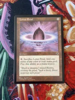 Lotus Petal - MTG - Tempest - TMP - LP - Image 1