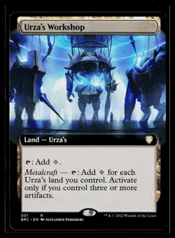 Commander: The Brothers' War #51 Urza's Workshop (Extended Art) - Image 1