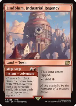 Lindblum, Industrial Regency Final Fantasy MTG NM - Image 1