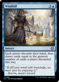 Windfall The Lost Caverns of Ixalan NM MTG - Image 1