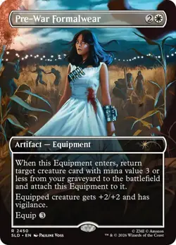 Pre-War Formalwear Fallout Secret Lair NM MTG - Image 1