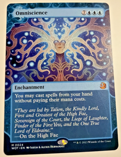 Wizards Omniscience Enchantment Blue 0924 2023 Magic The Gathering MTG - Image 1