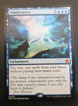 Omniscience Foundations MTG Regular Near Mint - Image 1