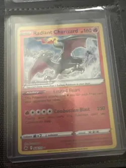 Pokemon TCG Radiant Charizard Crown Zenith 020/159 - Image 1