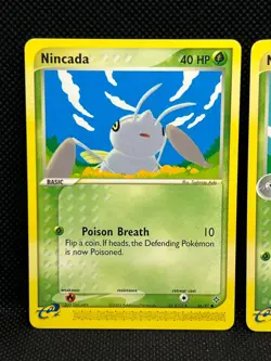 Pokemon Tcg Ninjask 38/97 & Nincada 66/97 EX Dragon Non Holo - Image 2