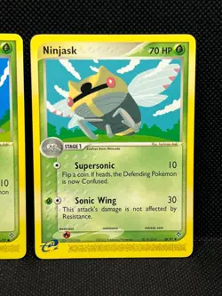 Pokemon Tcg Ninjask 38/97 & Nincada 66/97 EX Dragon Non Holo - Image 3