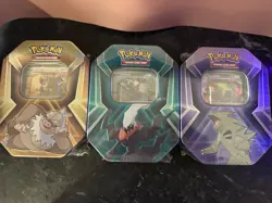 Pokemon Triple Whammy Tins 2026 Set Of 3 Tins - Image 1