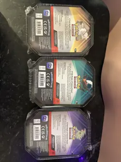 Pokemon Triple Whammy Tins 2026 Set Of 3 Tins - Image 2