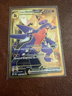 Pokemon TCG Cynthia's Garchomp EX Destined Rivals (241/182) - Image 1